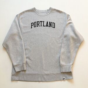 Embroidered Portland Crewneck Sweatshirt